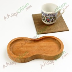 Ahşap Sosluk Lokumluk Çerezlik · Ahşap · 15x8cm Ahşap Sosluk Lokumluk Çerezlik · Ahşap · 15x8cm