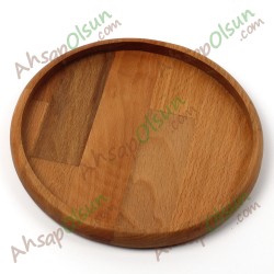 Ahşap servis tepsi Tabak · Ø20 Ahşap servis tepsi Tabak · Ø20