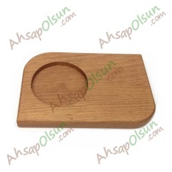 Ahşap Çikolata Dondurma Sunum Tahtası · 21x14 cm