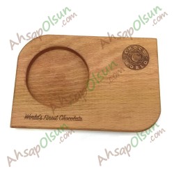 Ahşap Çikolata Dondurma Sunum Tahtası · 21x14 cm Ahşap Çikolata Dondurma Sunum Tahtası · 21x14 cm