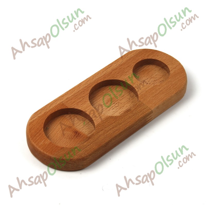 Ahşap 3 Göz Menaj Altlık · 20,3x8,4 cm Ahşap 3 Göz Menaj Altlık · 20,3x8,4 cm