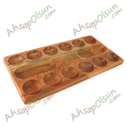 Ahşap Mangala 36x20 cm