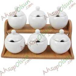 Katlı Baharat Standı 2 kat 34,6x20 h:14,4 cm