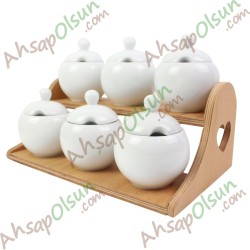 Katlı Baharat Standı 2 kat 34,6x20 h:14,4 cm