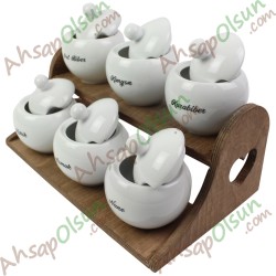 Katlı Baharat Standı 2 kat 34,6x20 h:14,4 cm