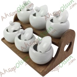 Katlı Baharat Standı 2 kat 34,6x20 h:14,4 cm