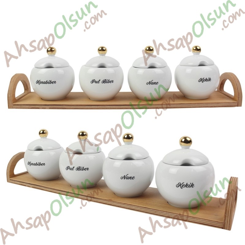 Baharat Standı 4lü 47x10,5 h:6,7 cm