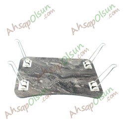 Çok Amaçlı Metal Katlanır Ayak Mekanizmalı Sehpa 55x34 h:22 cm Çok Amaçlı Metal Katlanır Ayak Mekanizmalı Sehpa 55x34 h:22 cm