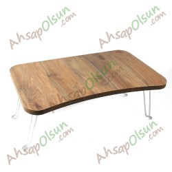 Çok Amaçlı Metal Katlanır Ayak Mekanizmalı Sehpa 55x34 h:22 cm Çok Amaçlı Metal Katlanır Ayak Mekanizmalı Sehpa 55x34 h:22 cm