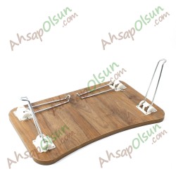 Çok Amaçlı Metal Katlanır Ayak Mekanizmalı Sehpa 55x34 h:22 cm Çok Amaçlı Metal Katlanır Ayak Mekanizmalı Sehpa 55x34 h:22 cm