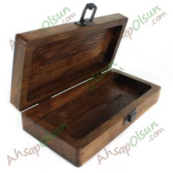 Ahşap Oyma Kutu Ceviz · 17x8,5 h:4 cm Ahşap Oyma Kutu Ceviz · 17x8,5 h:4 cm