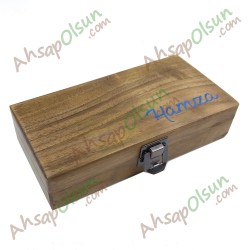 Ahşap Oyma Kutu Ceviz · 17x8,5 h:4 cm Ahşap Oyma Kutu Ceviz · 17x8,5 h:4 cm