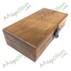 Ahşap Oyma Kutu Ceviz · 17x8,5 h:4 cm Ahşap Oyma Kutu Ceviz · 17x8,5 h:4 cm